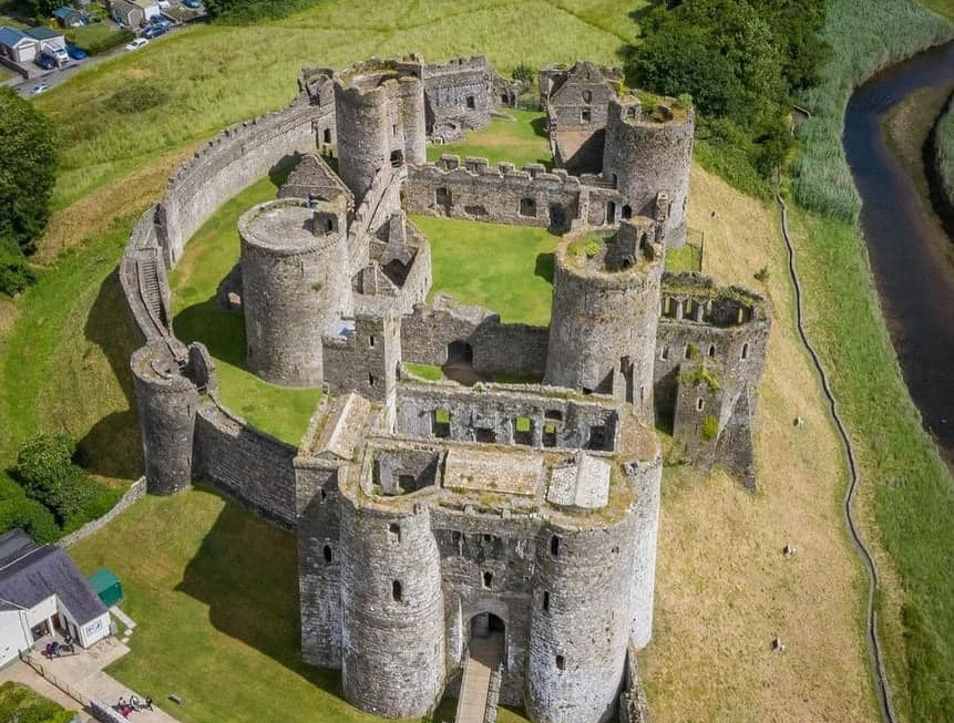 Beaumaris Castle, Anglesey, Wales